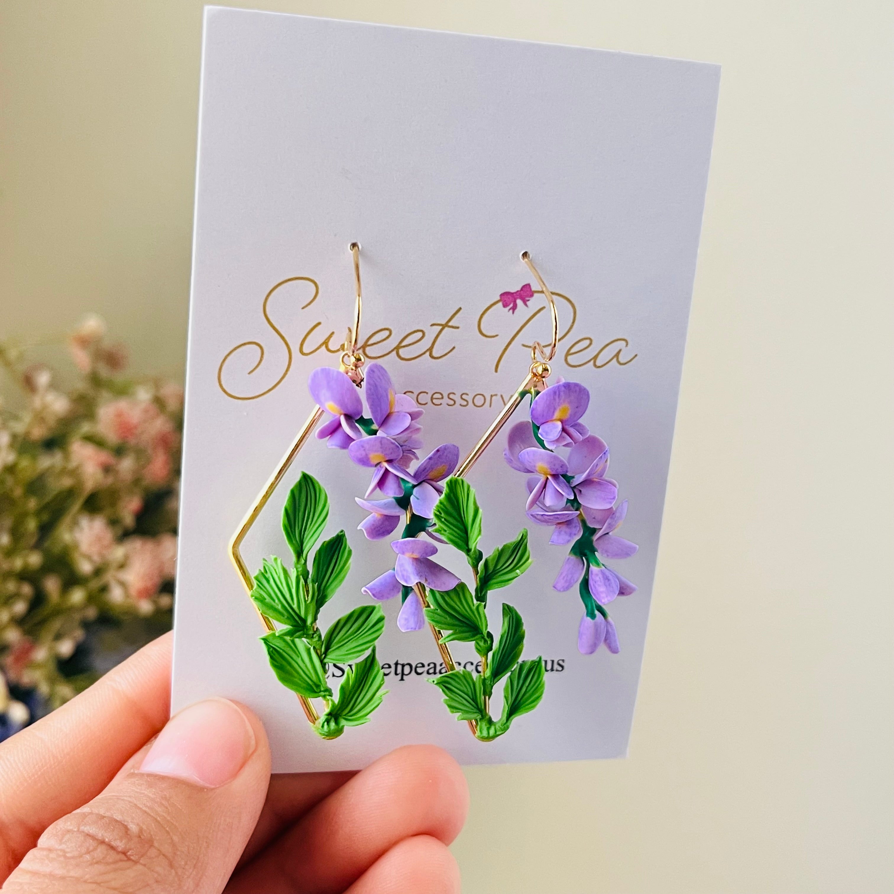 Wisteria dangles