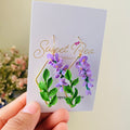 Wisteria dangles