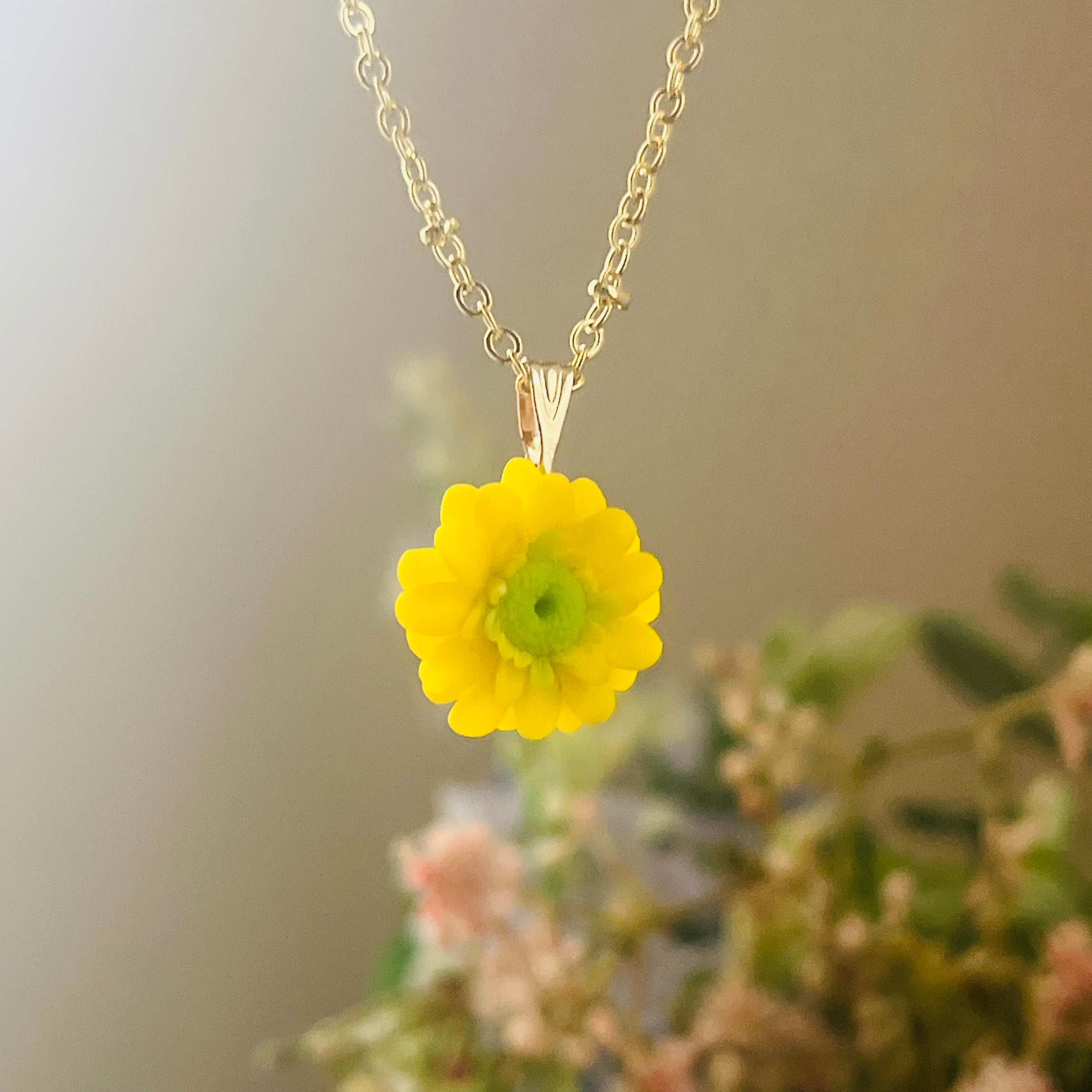 Marigold necklace