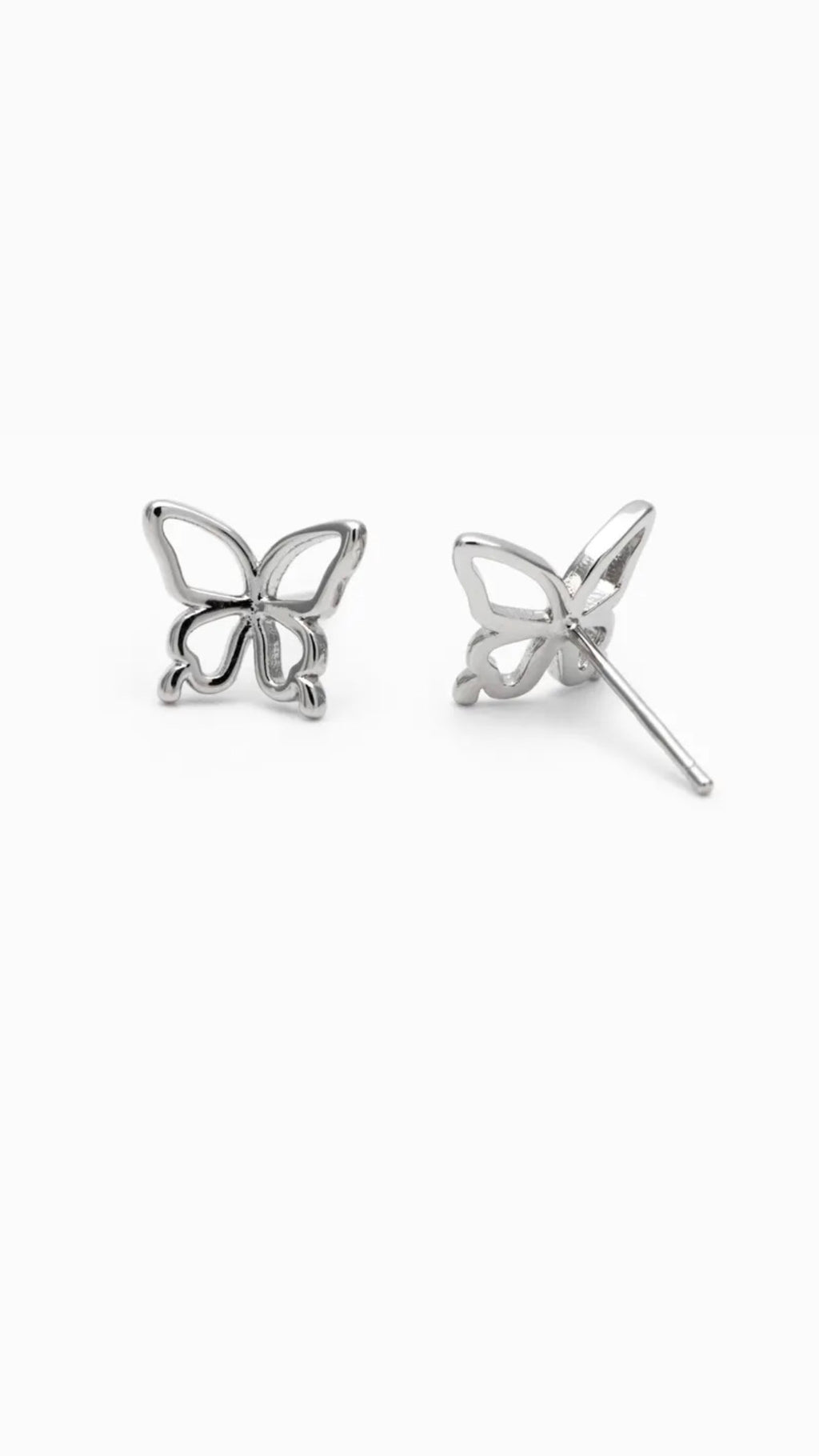 Silver butterfly