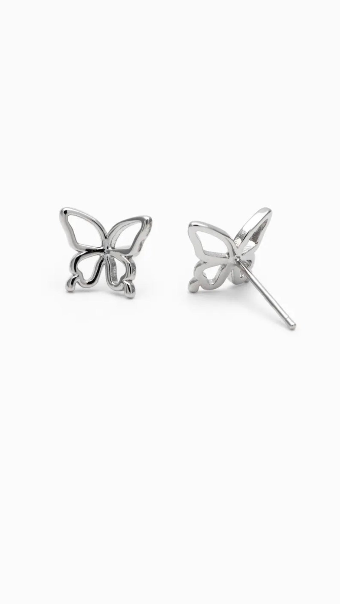 Silver butterfly