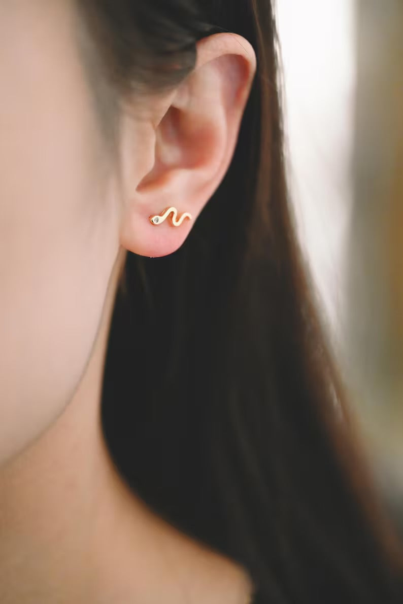 Little snake studs