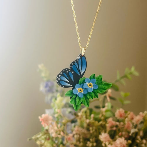 Butterfly necklace