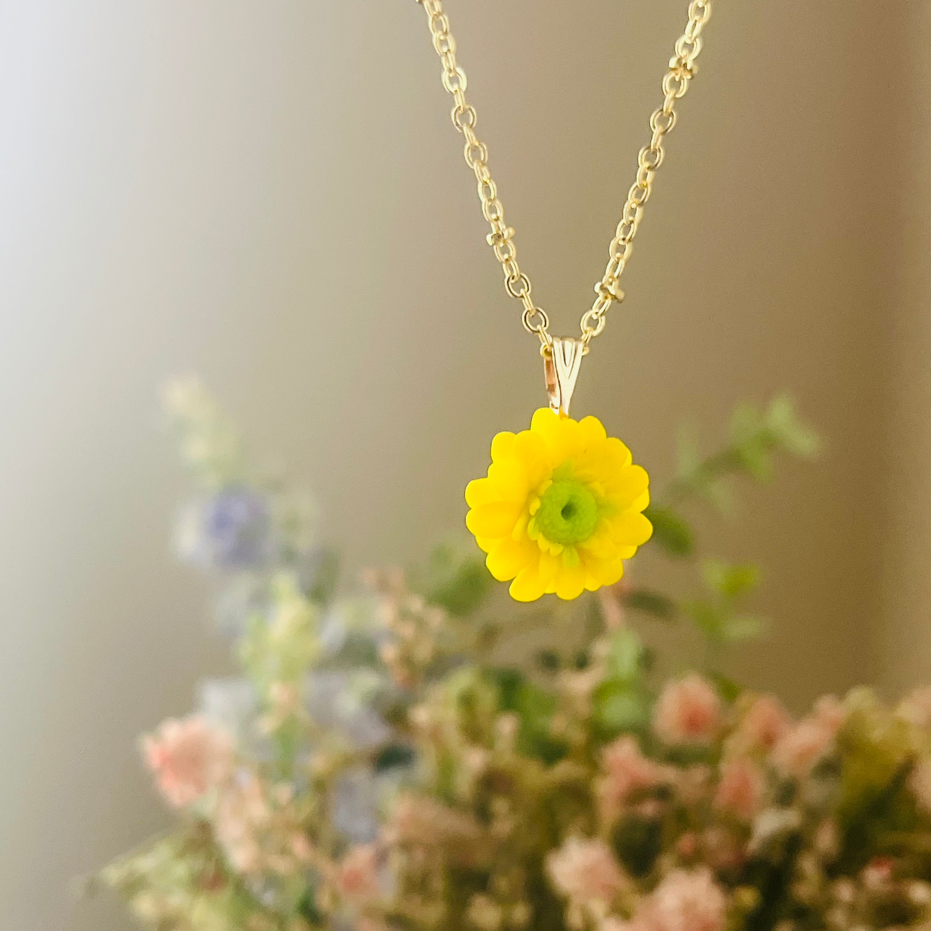 Marigold necklace